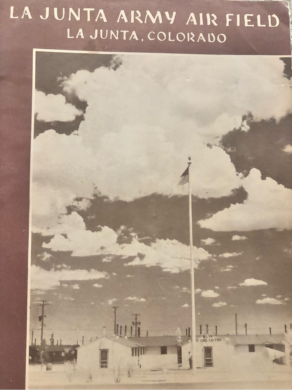 La Junta Army Air Field in La Junta, Colorado 36-page booklet rare VTG